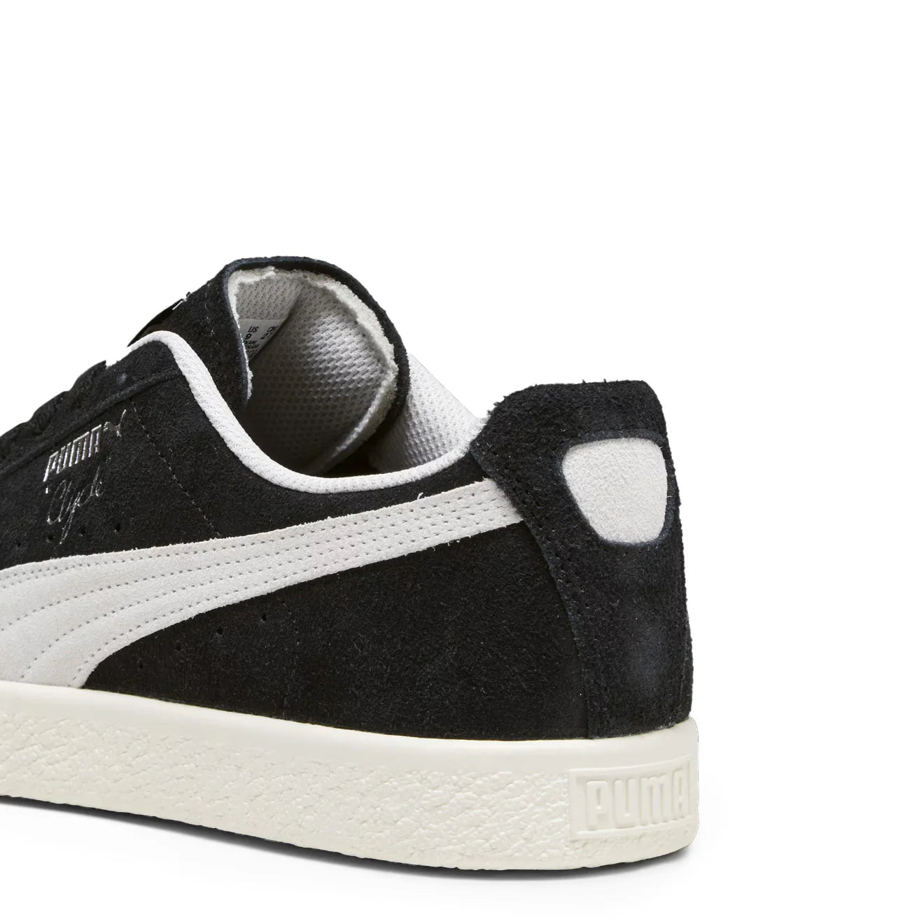 Puma Womens Clyde Teasel Puma Black / Frosted Ivory