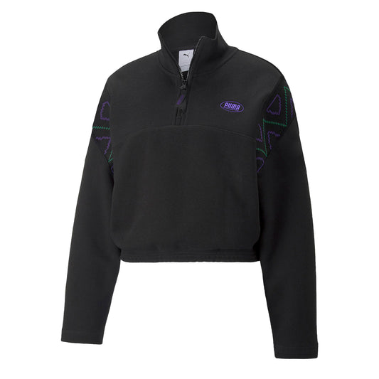 Puma x P.A.M Half Zip Sweat Puma Black