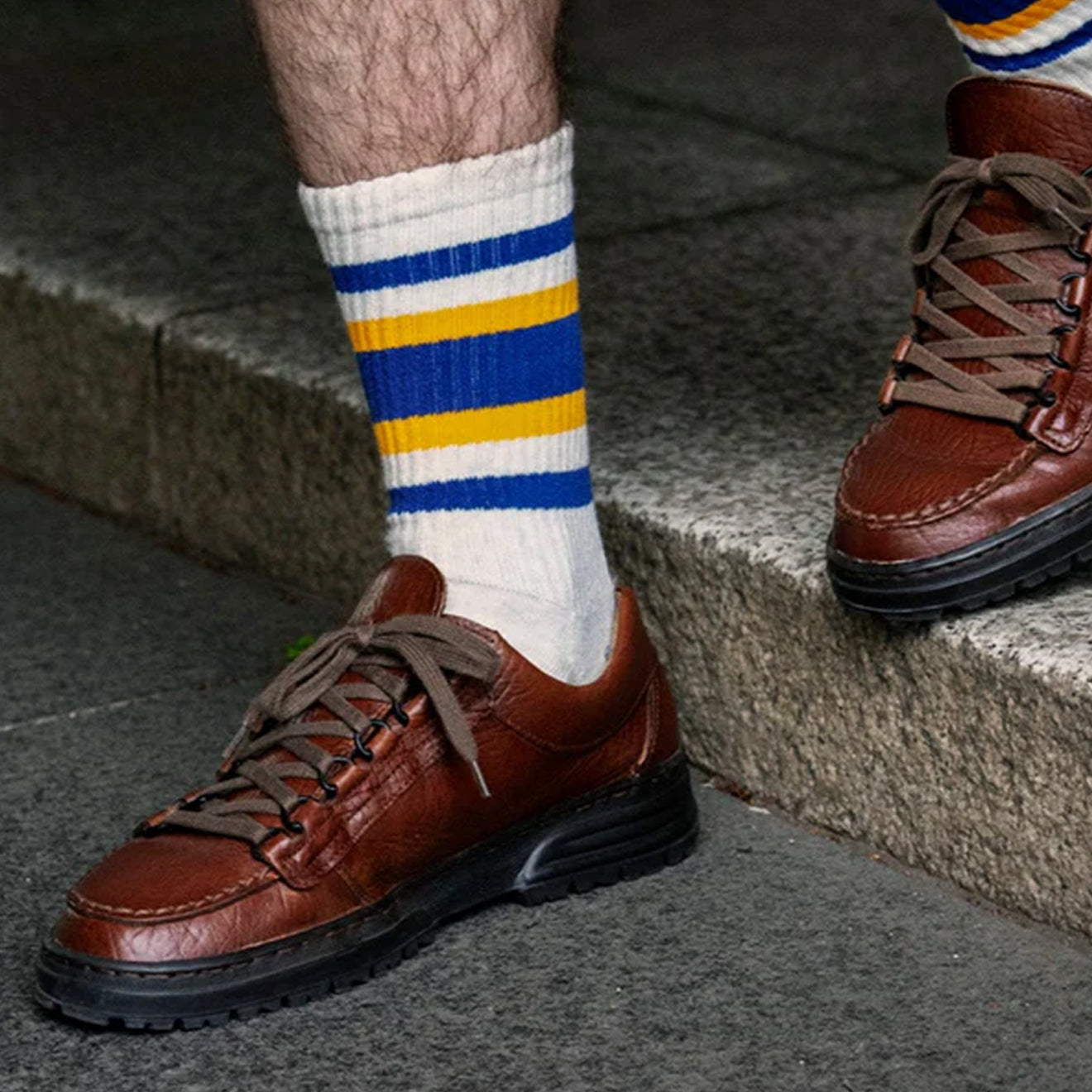 ROTOTO 3 Pack Everyday Athletic Socks Pack B Multi - pam pam 