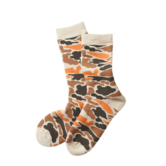 ROTOTO Duck Hunter Camo Socks Light Beige - pam pam