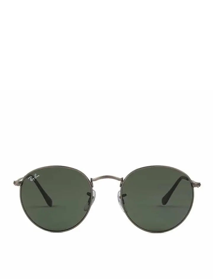 Ray-Ban RB3447 029 50 Round Metal Sunglasses Matte Gunmetal Ray-Ban