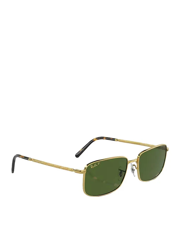 Ray-Ban RB3717 145 57 Polarized Sunglasses Legend Gold / Polar Dark Green Ray-Ban