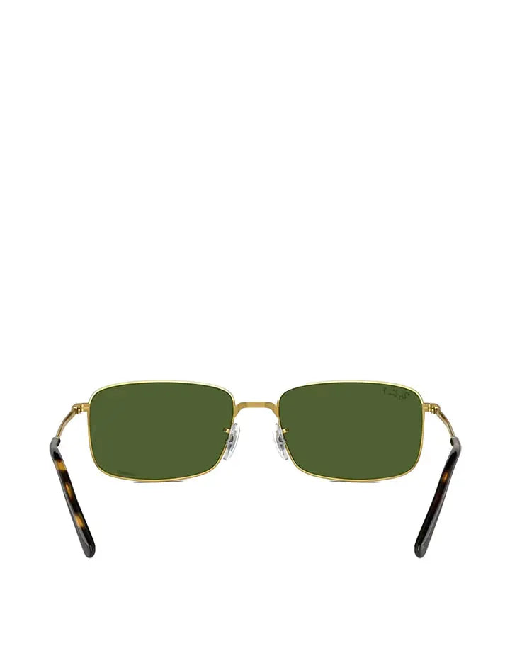 Ray-Ban RB3717 145 57 Polarized Sunglasses Legend Gold / Polar Dark Green Ray-Ban