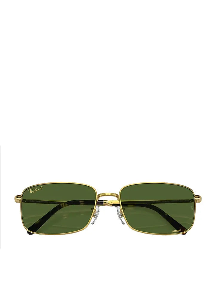 Ray-Ban RB3717 145 57 Polarized Sunglasses Legend Gold / Polar Dark Green Ray-Ban