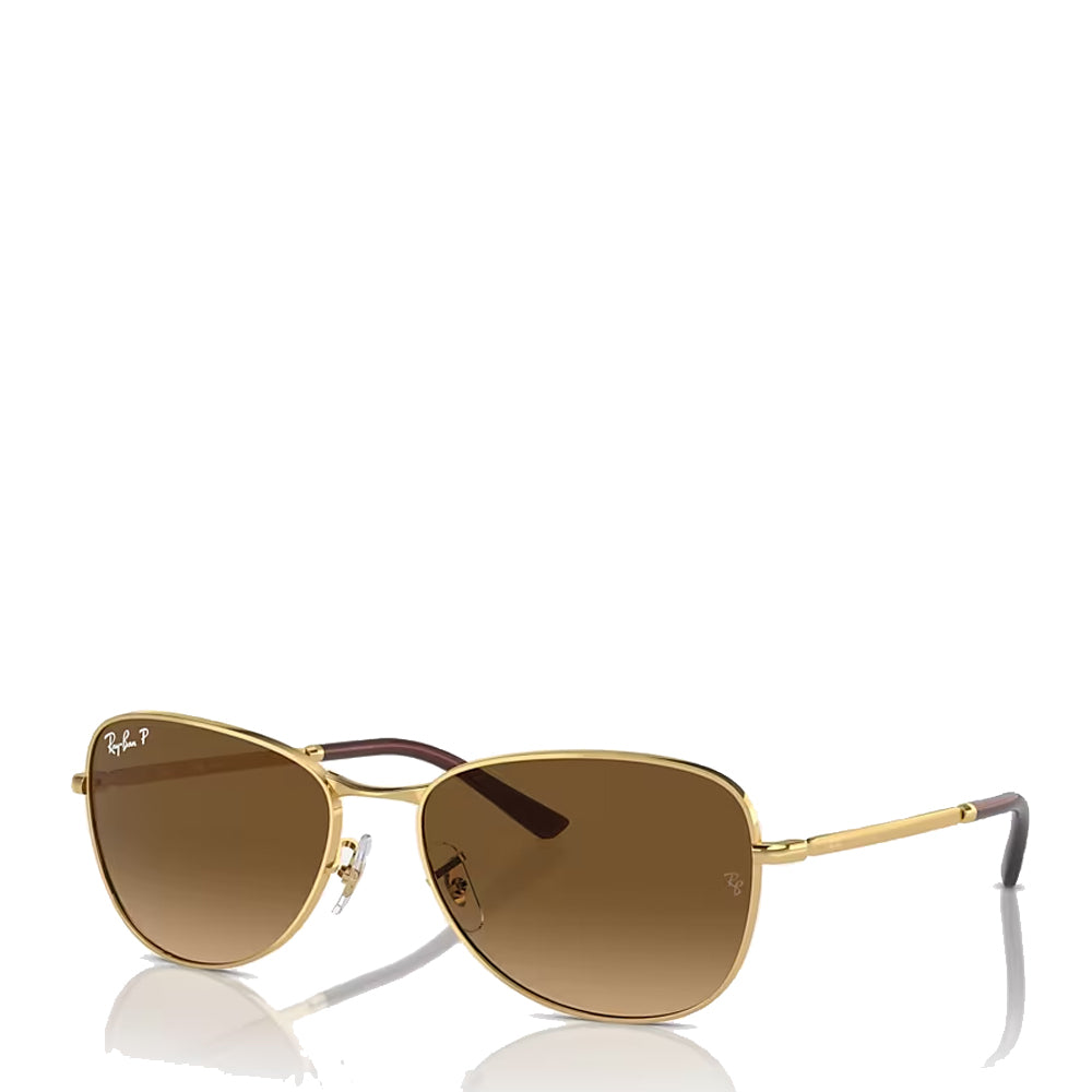 Ray-Ban 0RB3733 001/M2 59 Sunglasses Gold