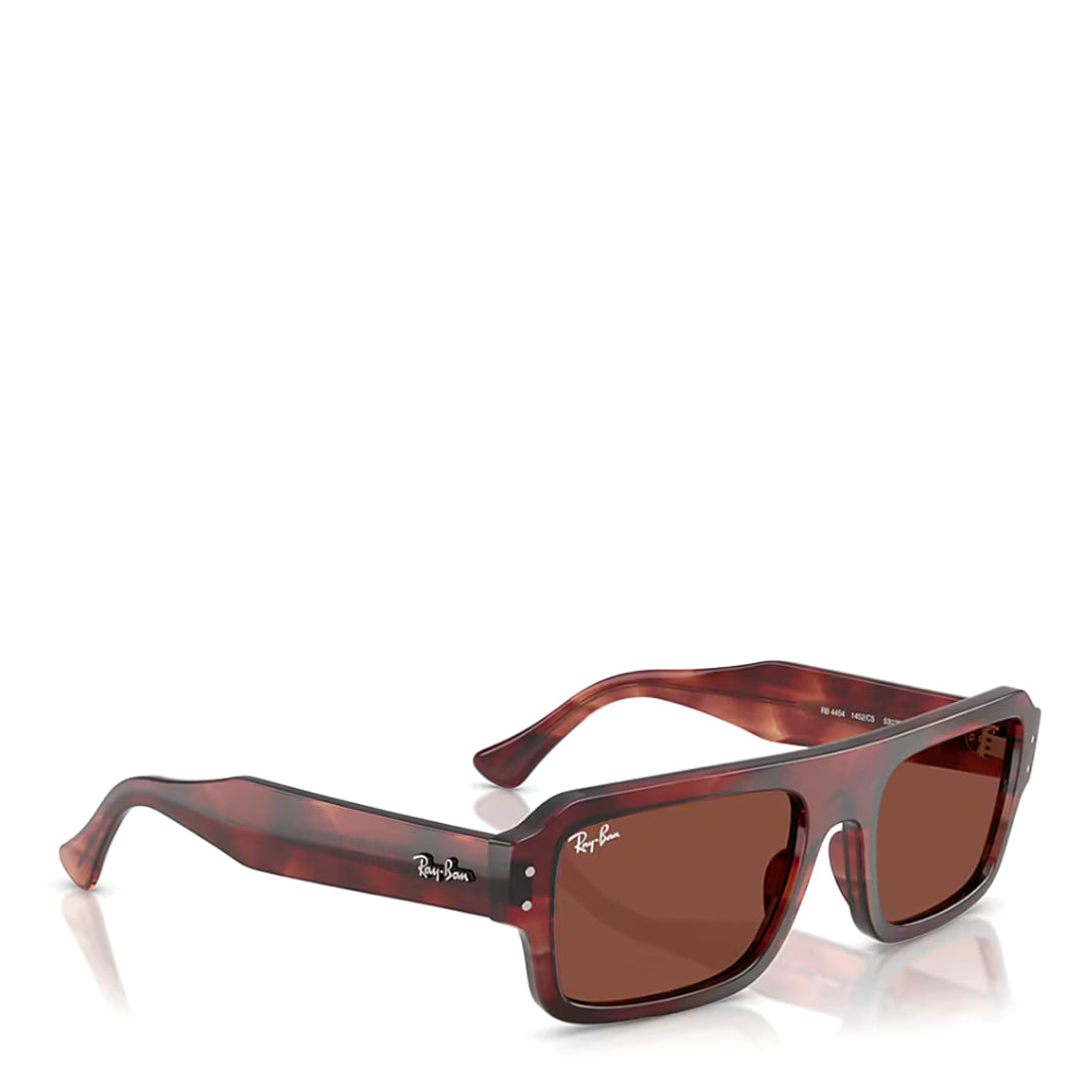 Ray-Ban Flacko Sunglasses Havana Red