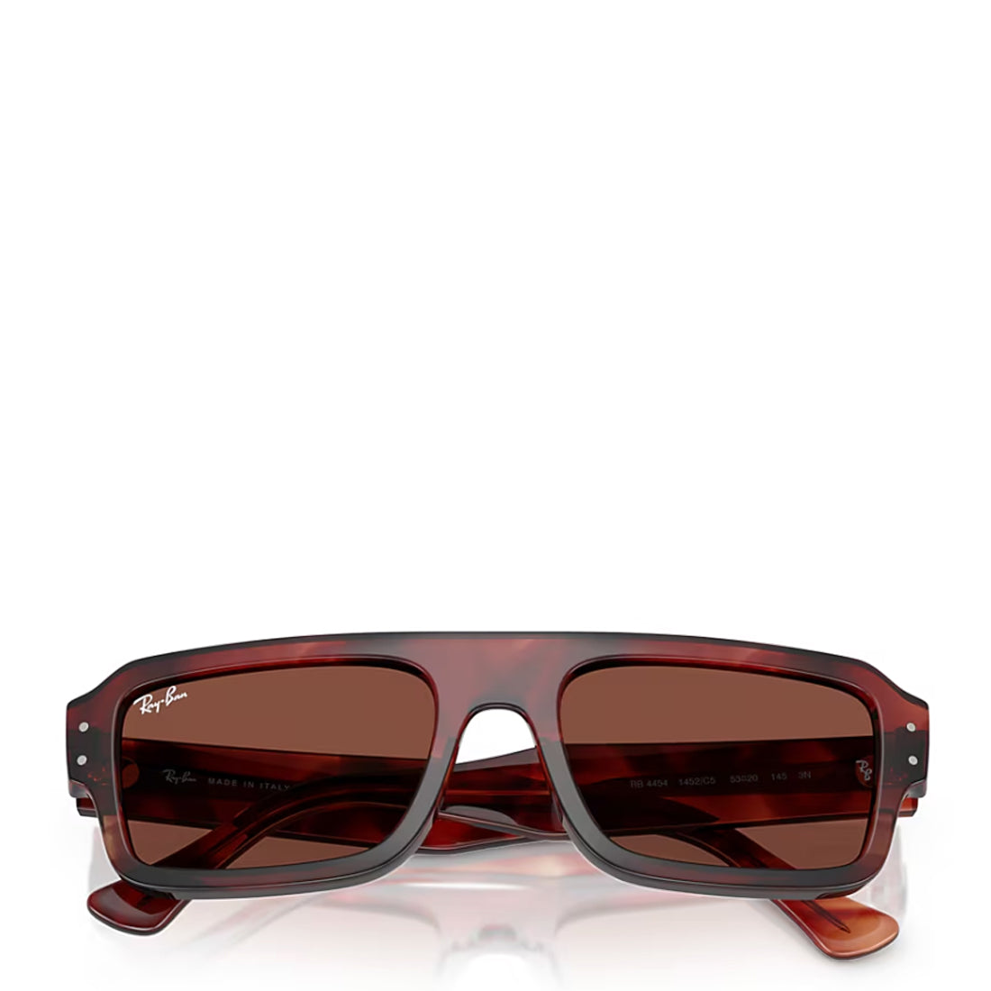 Ray-Ban Flacko Sunglasses Havana Red