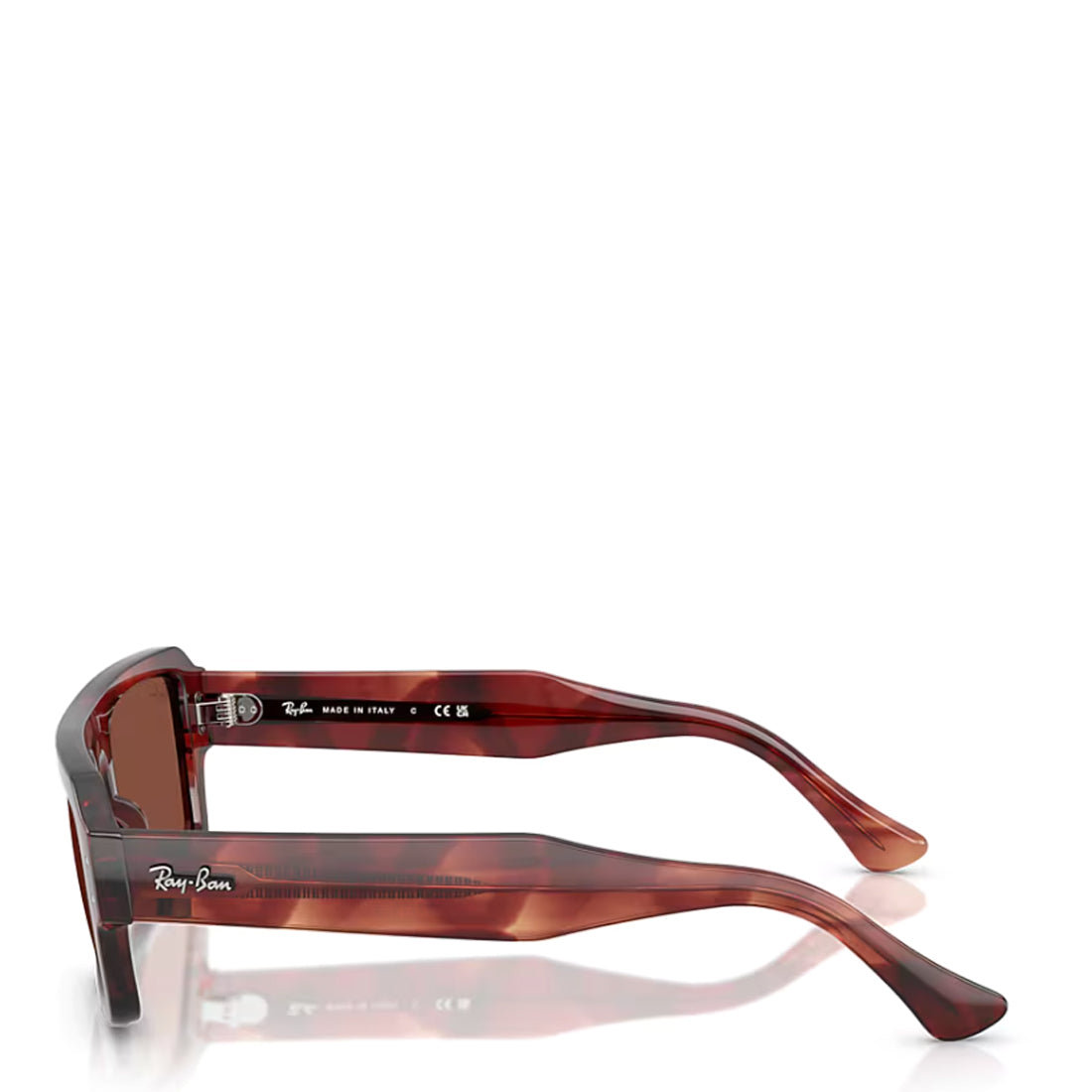Ray-Ban Flacko Sunglasses Havana Red