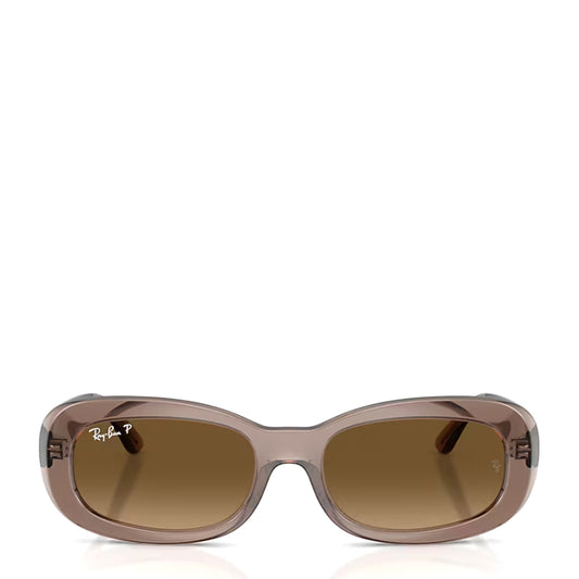 Ray-Ban RB2221 Sunglasses Transparent Beige