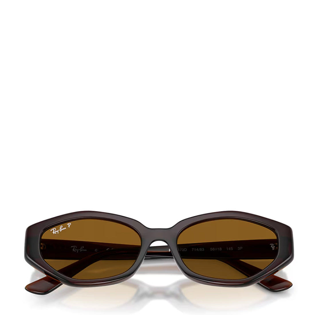Ray-Ban RB4473D 714/83 56 Sunglasses Dark Brown