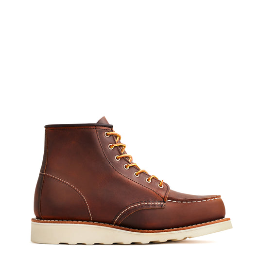 Red Wing Womens 6-inch Moc Toe Copper Rough & Tough