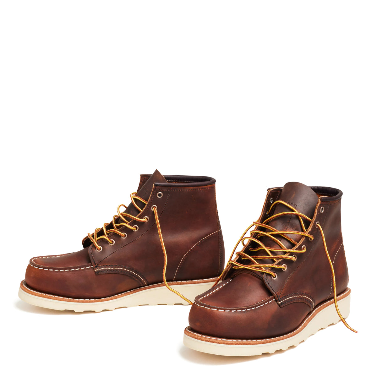 Red Wing Womens 6-inch Moc Toe Copper Rough & Tough