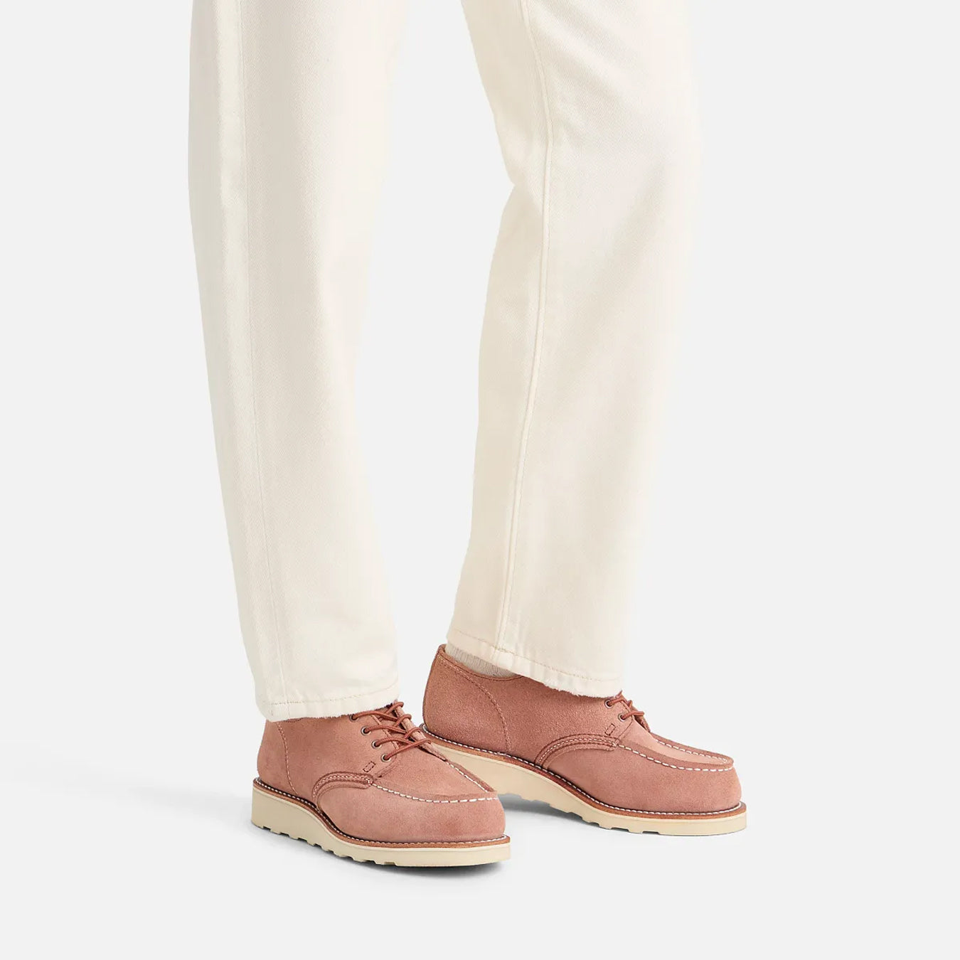 Red Wing Womens Shop Moc Oxford Dusty Rose Abilene
