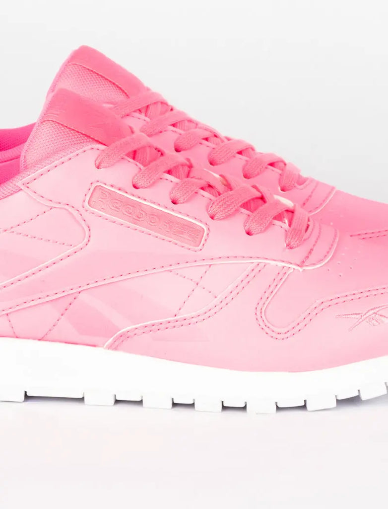 Reebok Classic Leather Trainer Le Pink / White Reebok