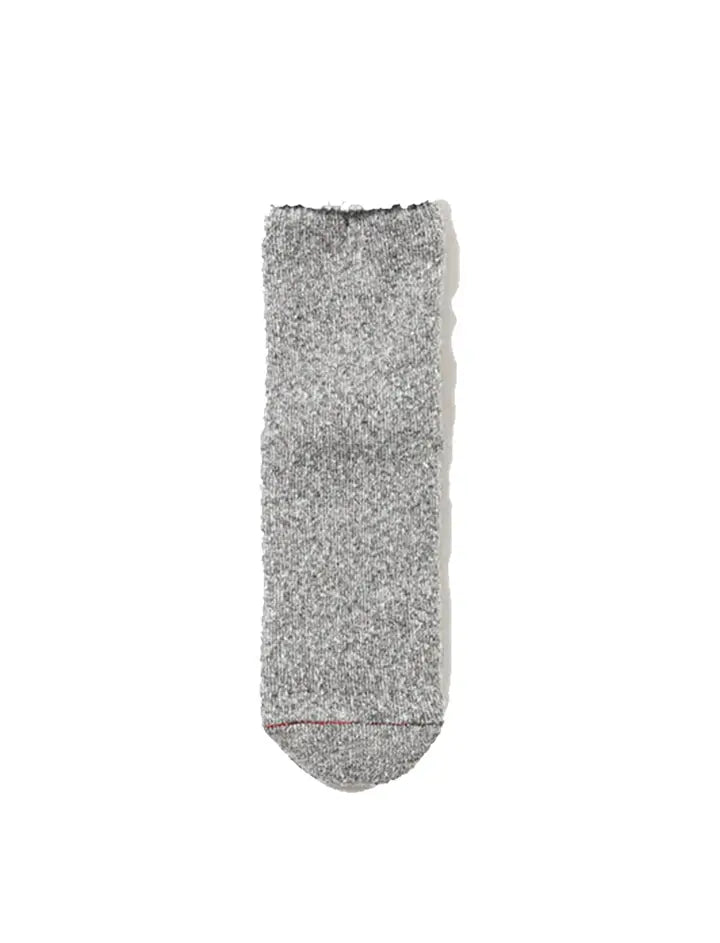 RoToTo Double Face Room Socks Thermo Fleece Mid Grey RoToTo