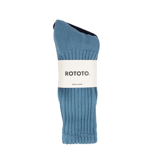 RoToTo Loose Pile Socks Mid Blue