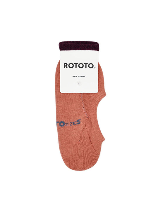 Rototo Ankle Sock Coral RoToTo