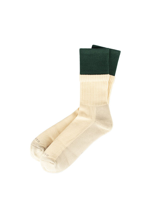 Rototo Organic Cotton Double Green / Ivory RoToTo