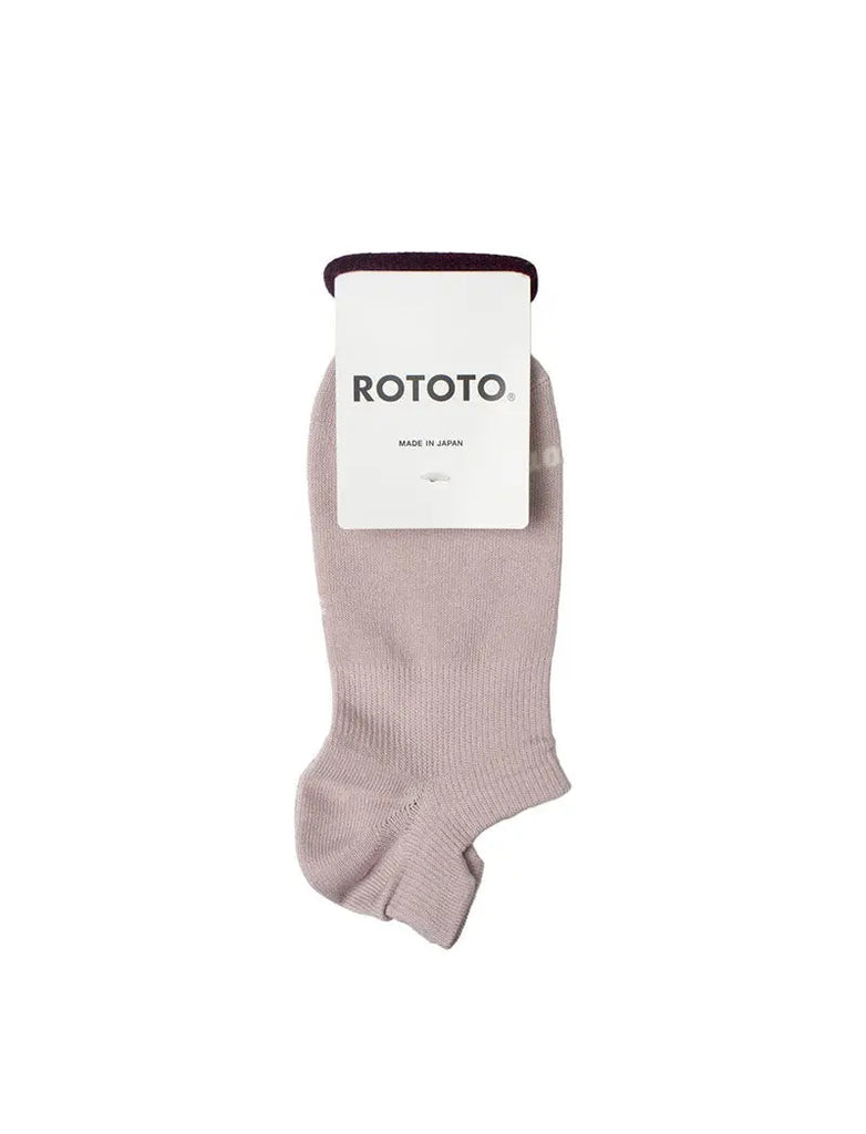 Rototo Sneaker Foot Cover Organic Socks Light Pink RoToTo