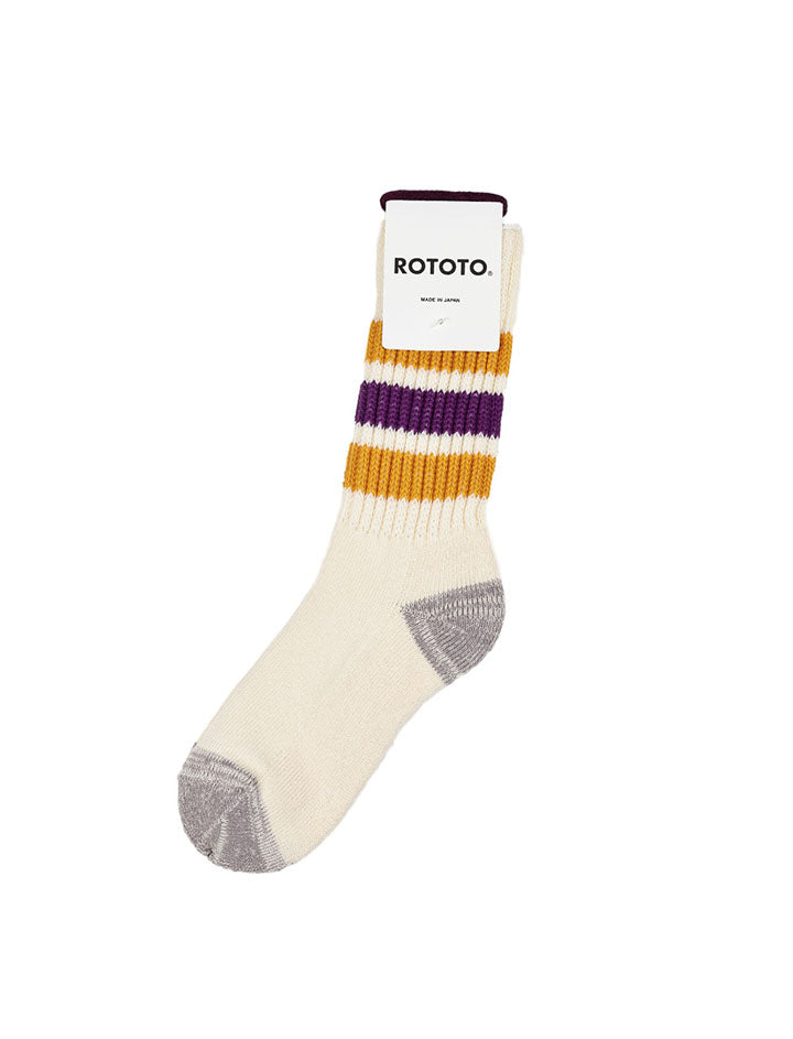 Rototo Three Stripe Yellow / Purple RoToTo