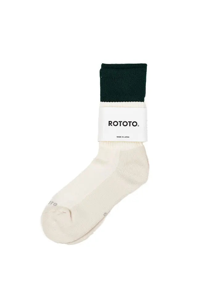 Rototo Top Block Green / Off White RoToTo