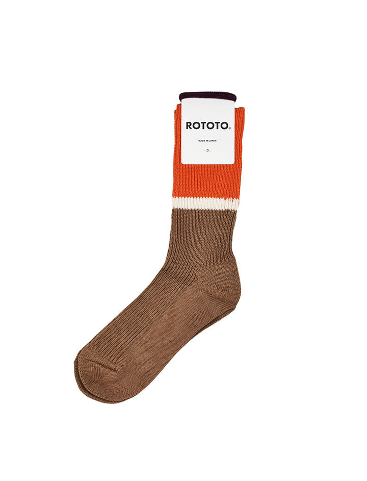 Rototo Two Tone Orange / Light Brown RoToTo