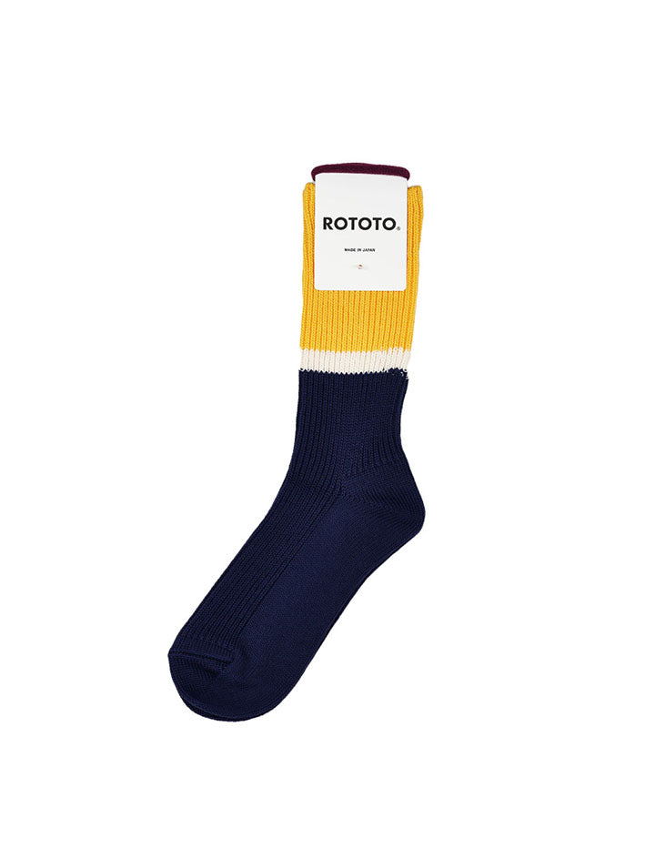 Rototo Two Tone Yellow / Navy RoToTo