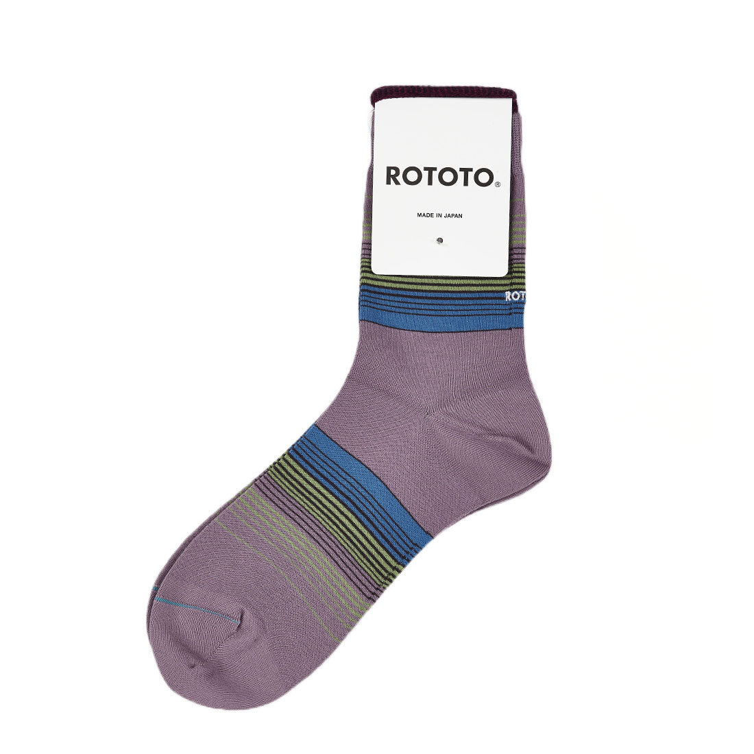 Rototo Four Stripe Light Purple