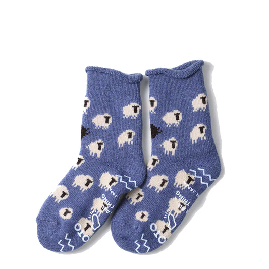 Rototo Pile Room Socks Blue