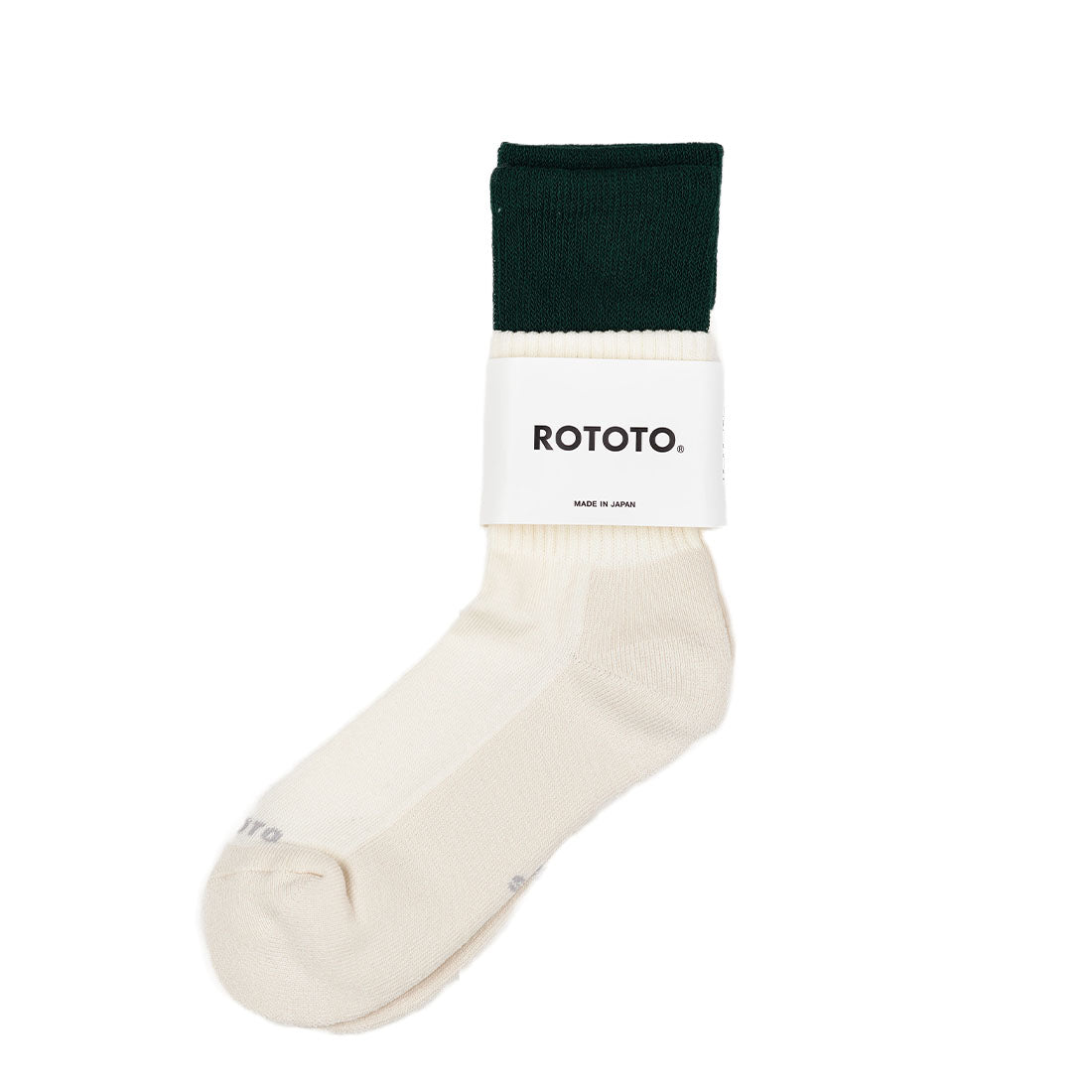 Rototo Top Block Green / Off White