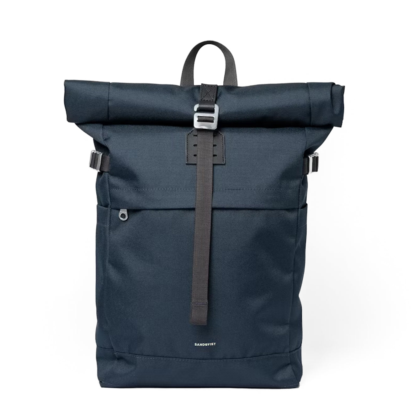 Sandqvist Icon Rolltop Backpack Medium Navy - pam pam 