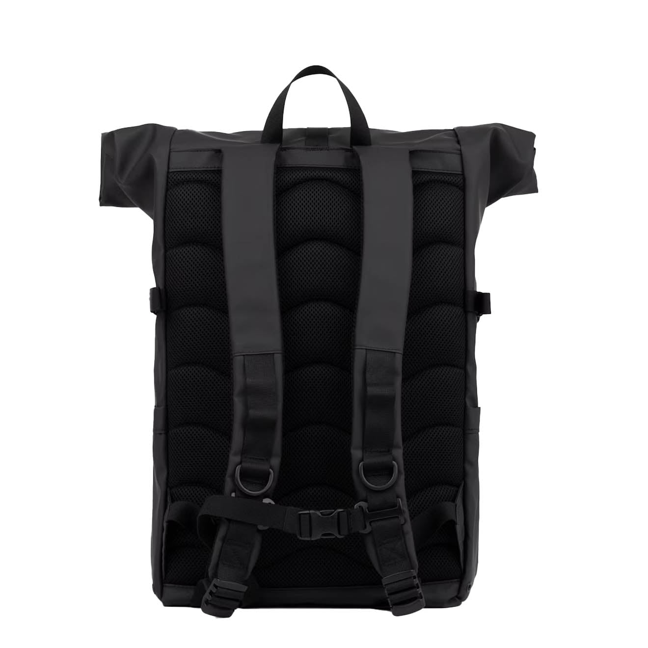 Sandqvist Stream Rolltop Backpack Large Black - pam pam 