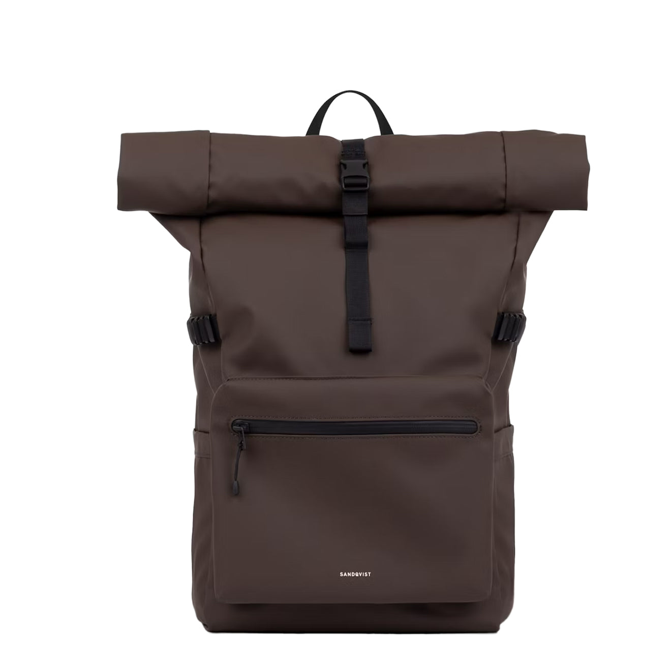 Sandqvist Stream Rolltop Backpack Large Brown - pam pam 
