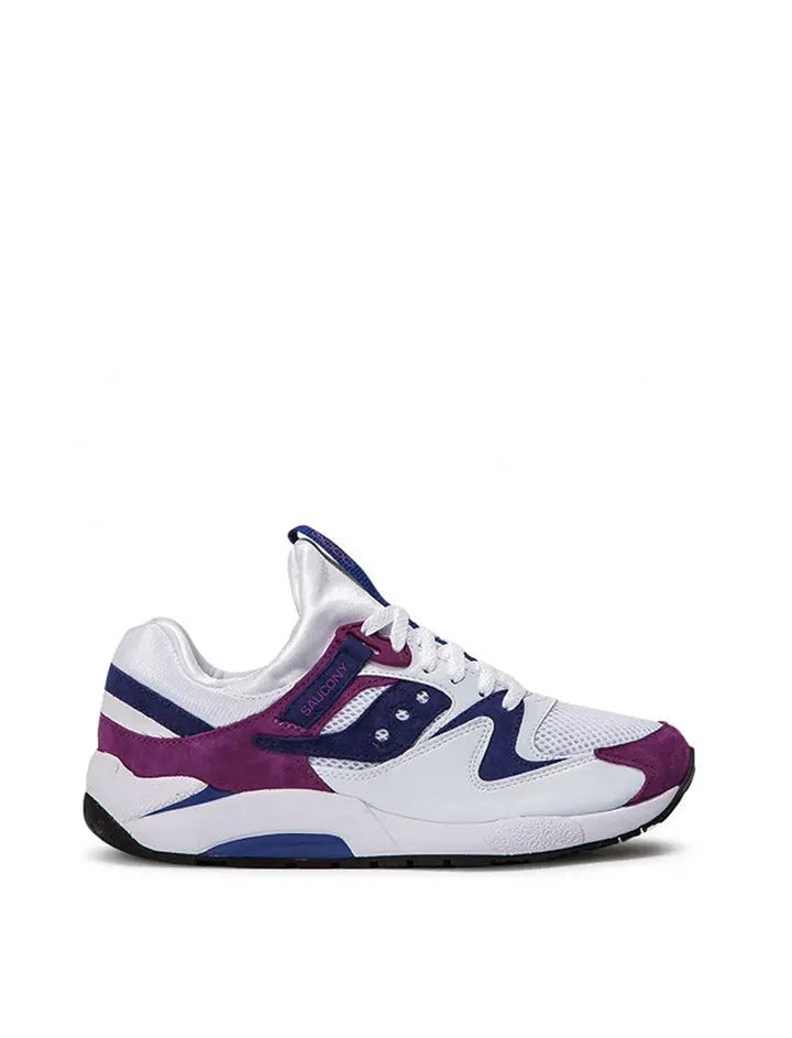 Saucony Grid 9000 Trainer White / Purple Saucony