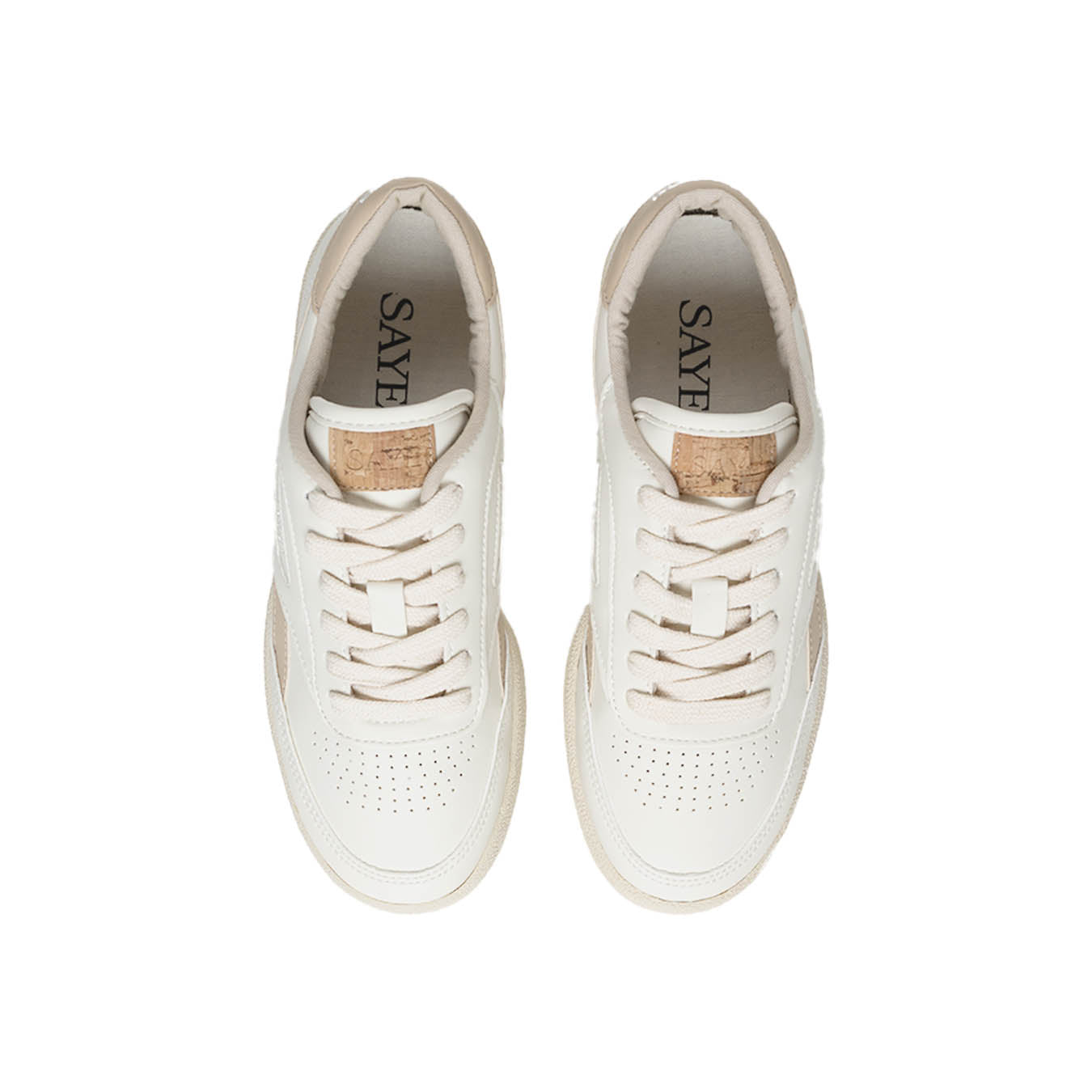 Saye Womens M89 Icon Trainers Beige