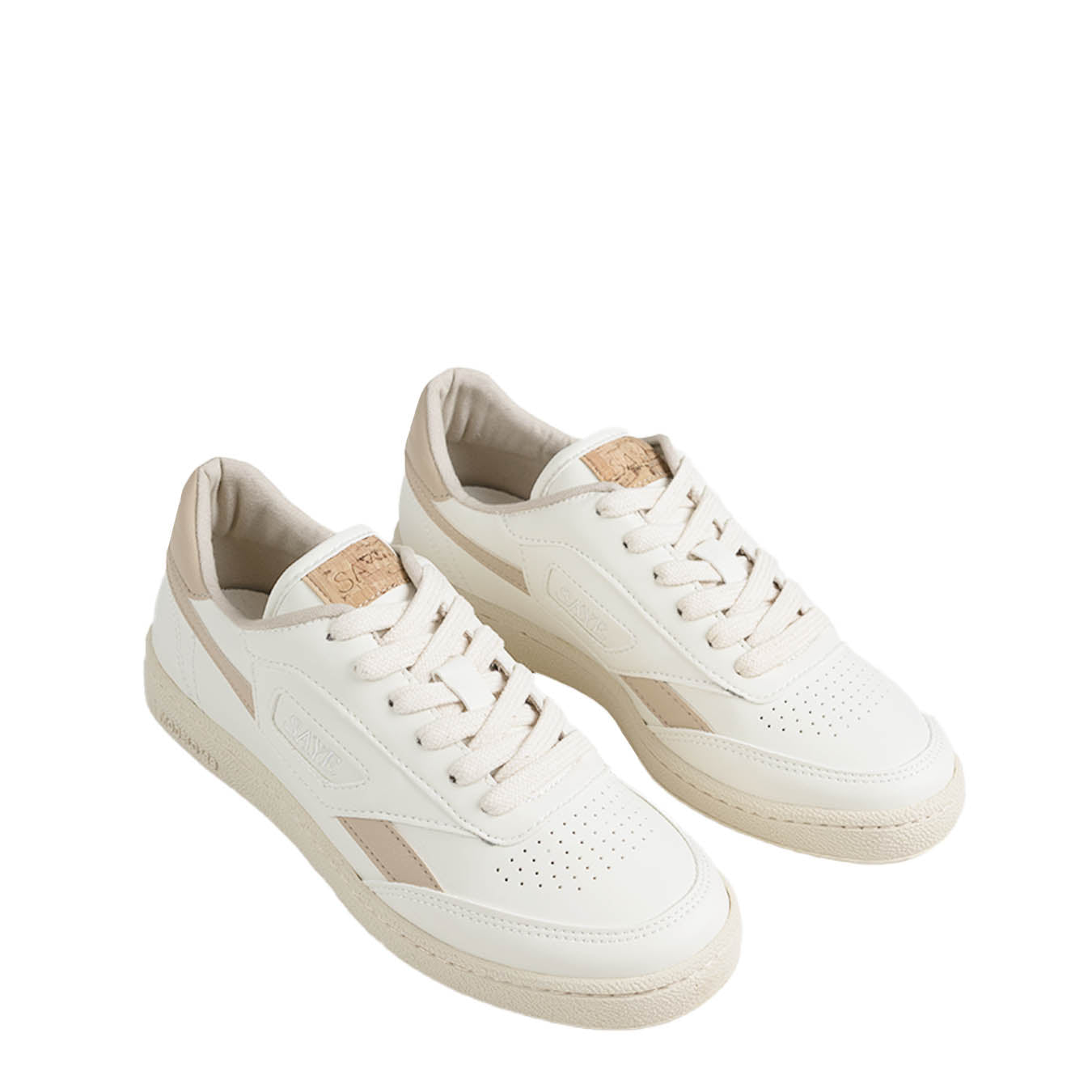 Saye Womens M89 Icon Trainers Beige