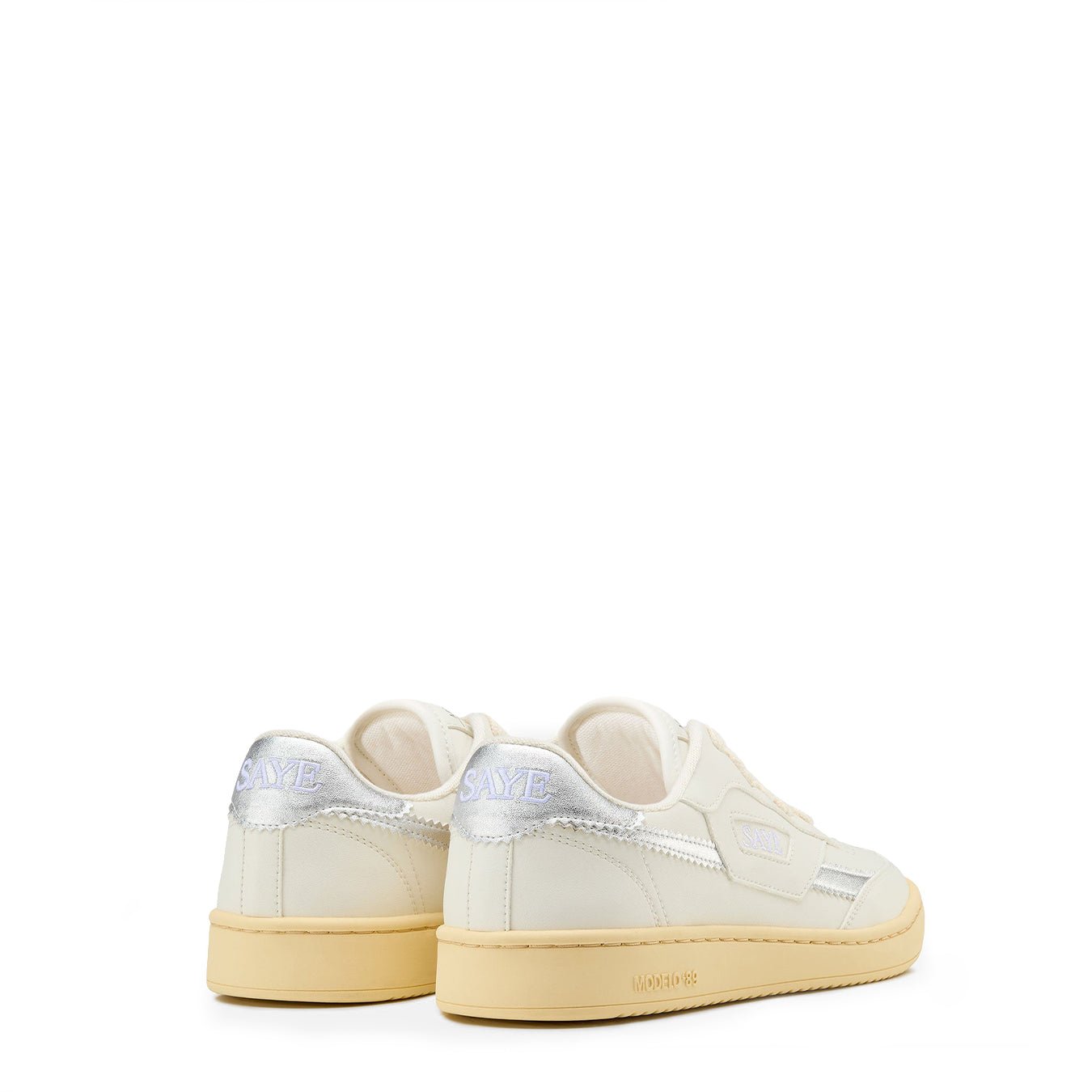 Saye Womens M89 Icon Trainers Metallic Grey