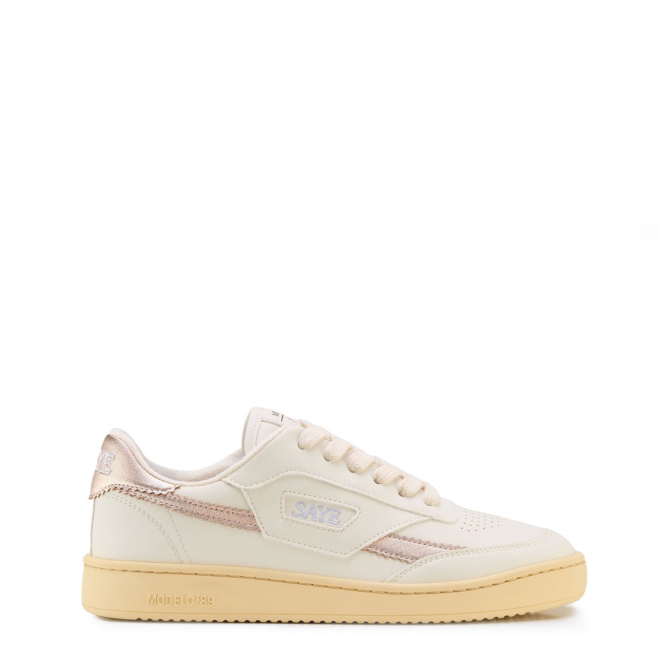 Saye Womens M89 Icon Trainers Metallic Gum