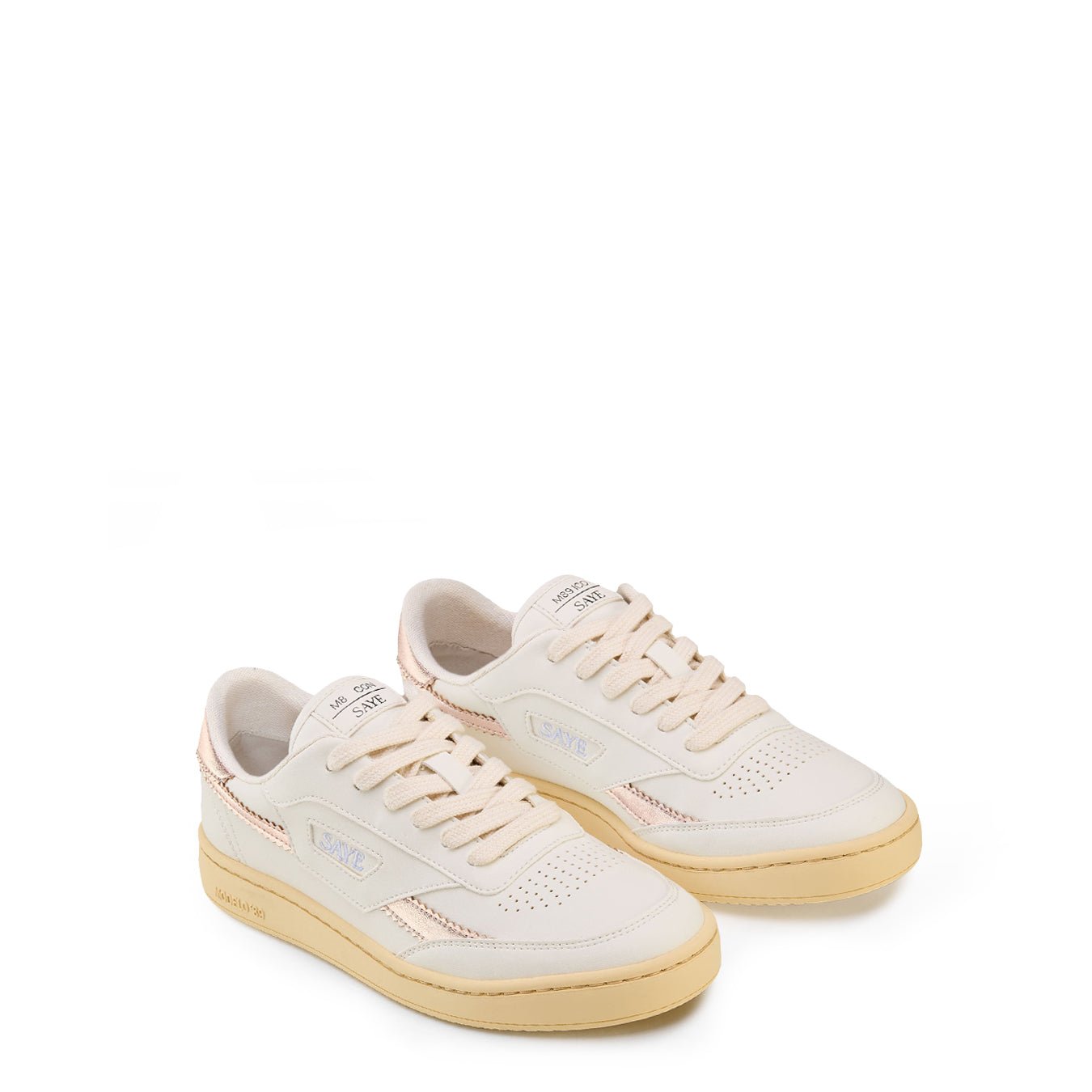 Saye Womens M89 Icon Trainers Metallic Gum