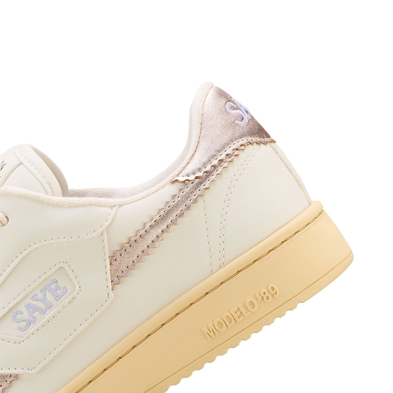 Saye Womens M89 Icon Trainers Metallic Gum