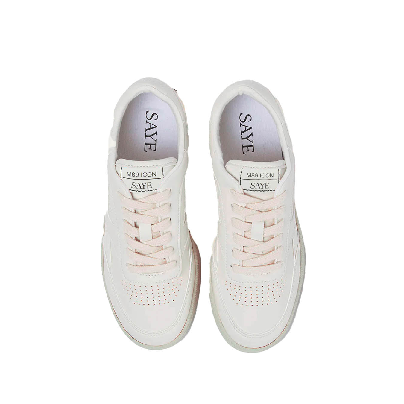 Saye Womens M89 Icon Trainers Off White - pam pam 