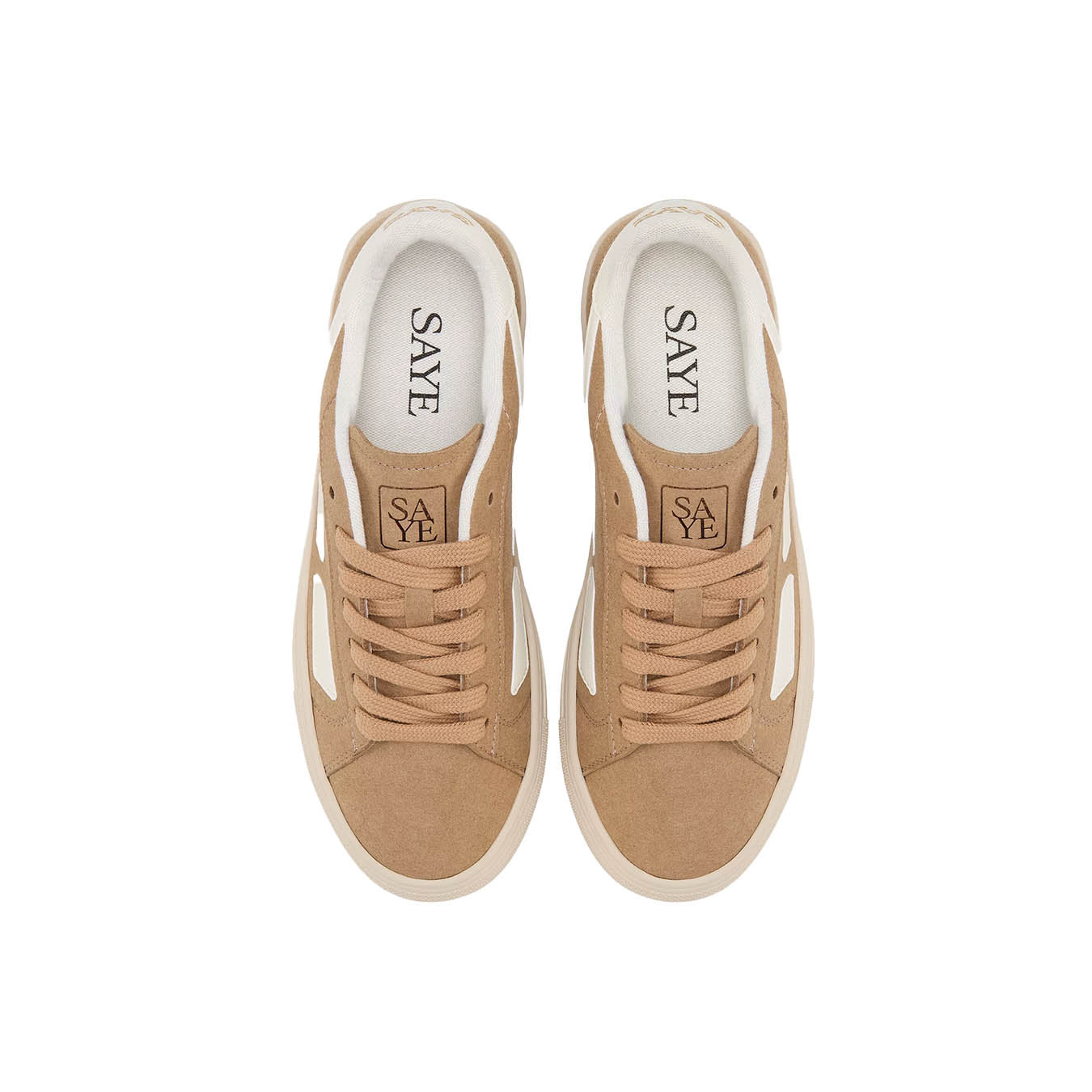 Saye Womens M99 City Trainers Beige - pam pam 