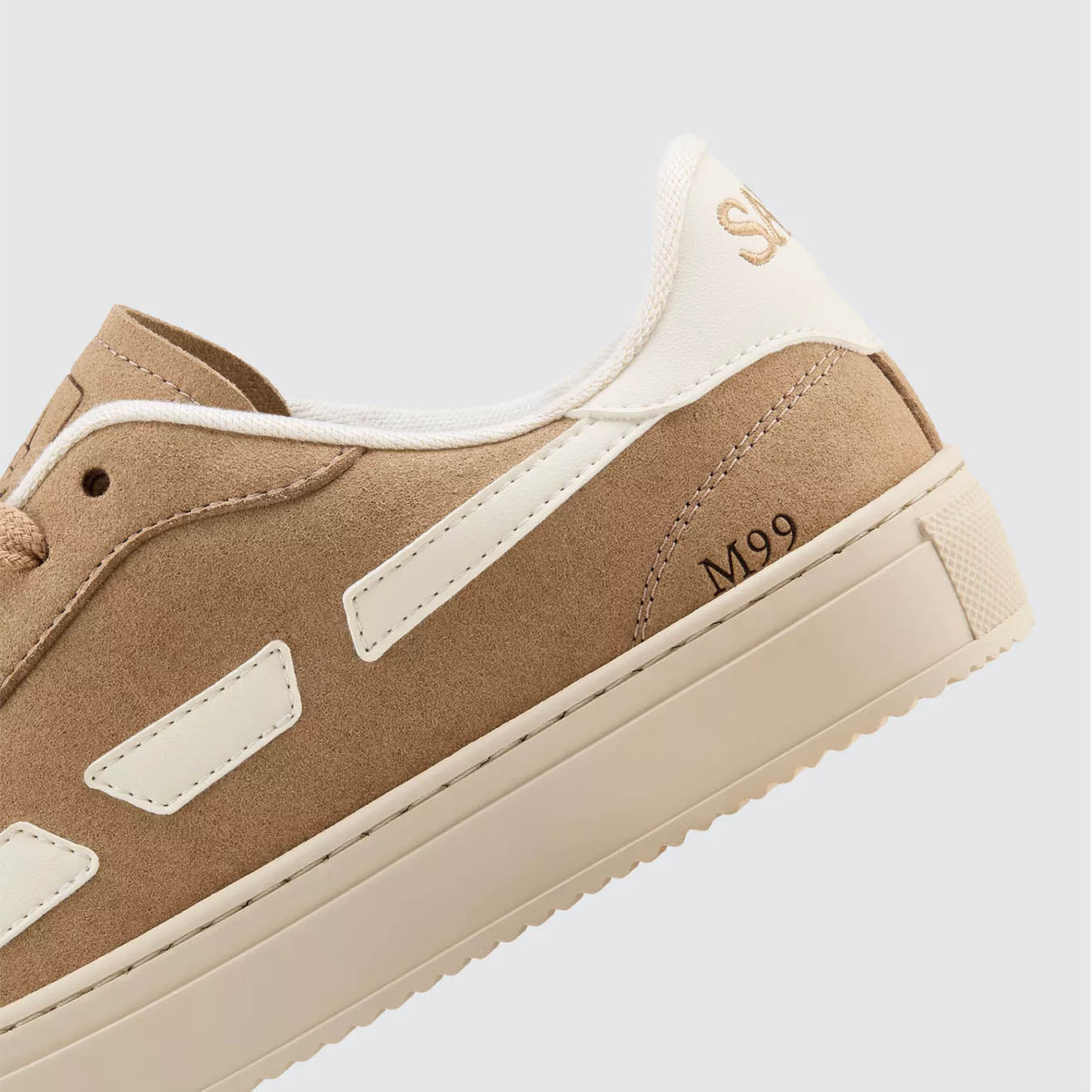 Saye Womens M99 City Trainers Beige - pam pam 