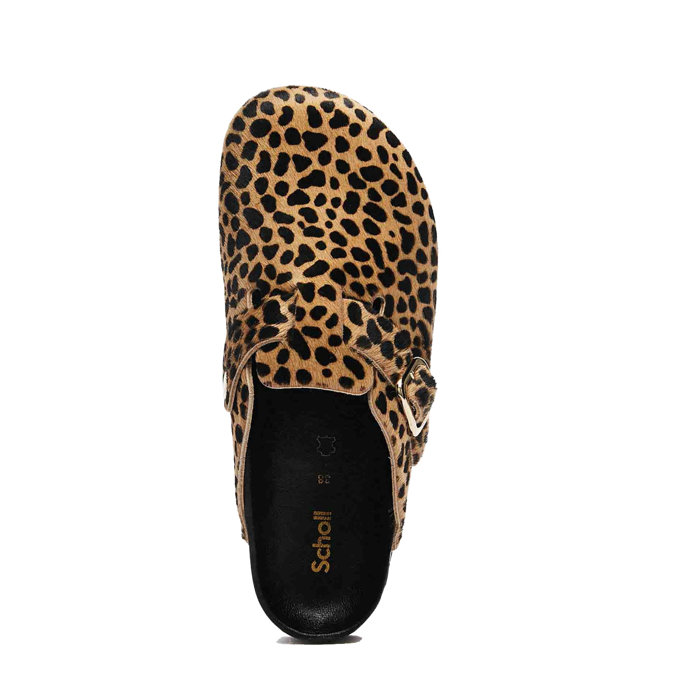 Scholl Womens Fae Cork Sandals Leopard