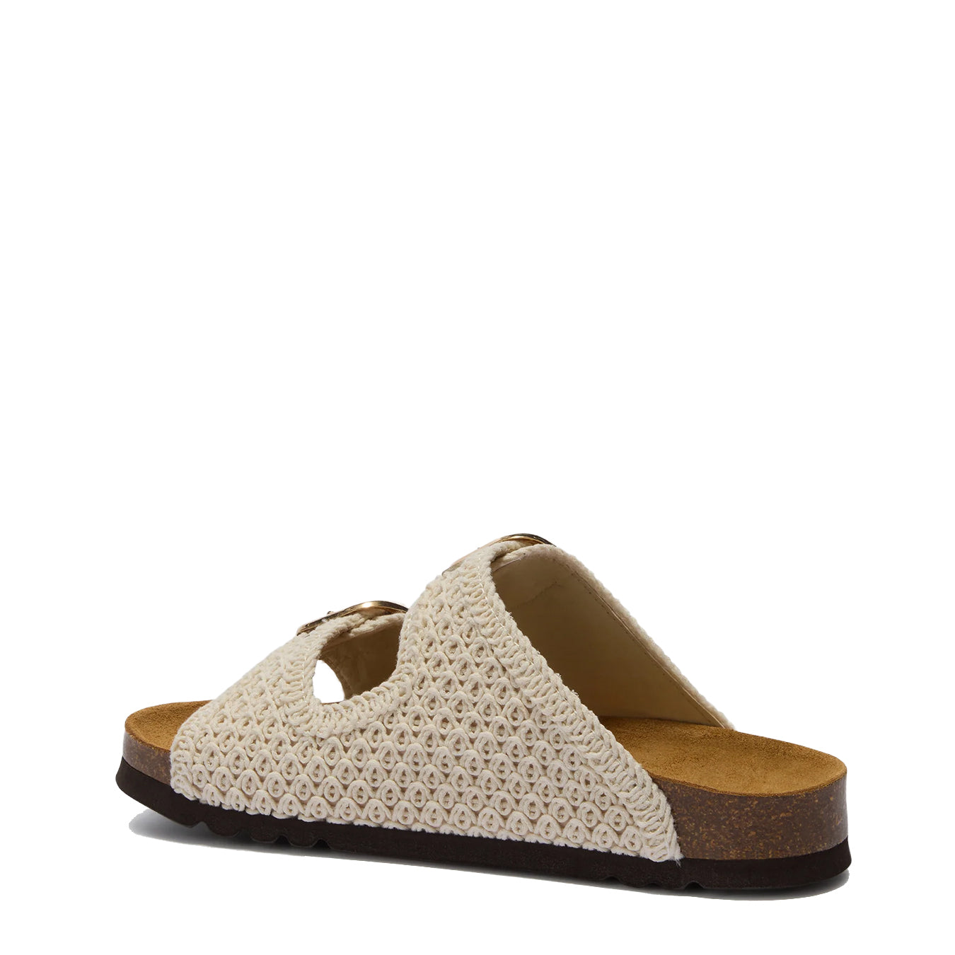 Scholl Womens Noelle Cork Sandals Off White