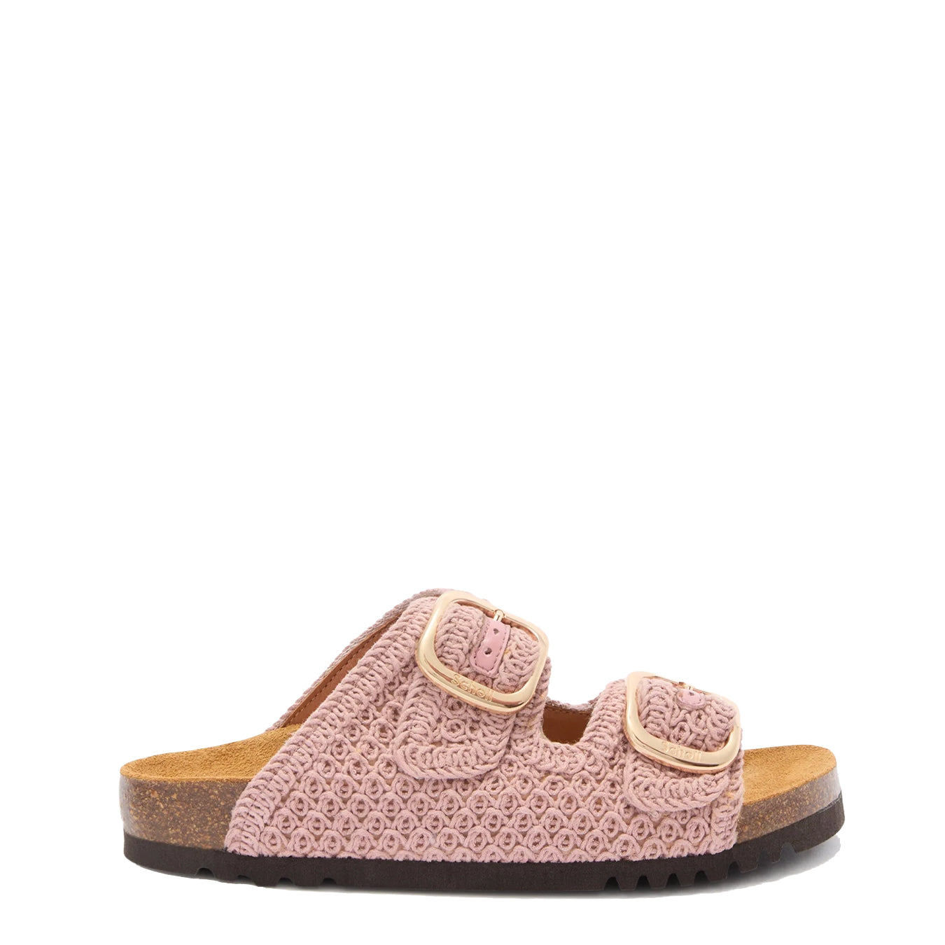 Scholl Womens Noelle Cork Sandals Pink