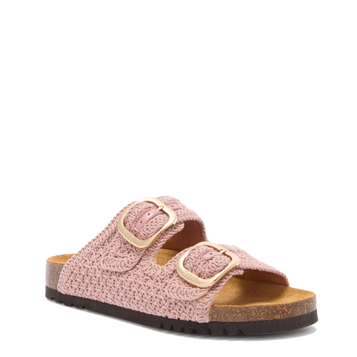 Scholl Womens Noelle Cork Sandals Pink