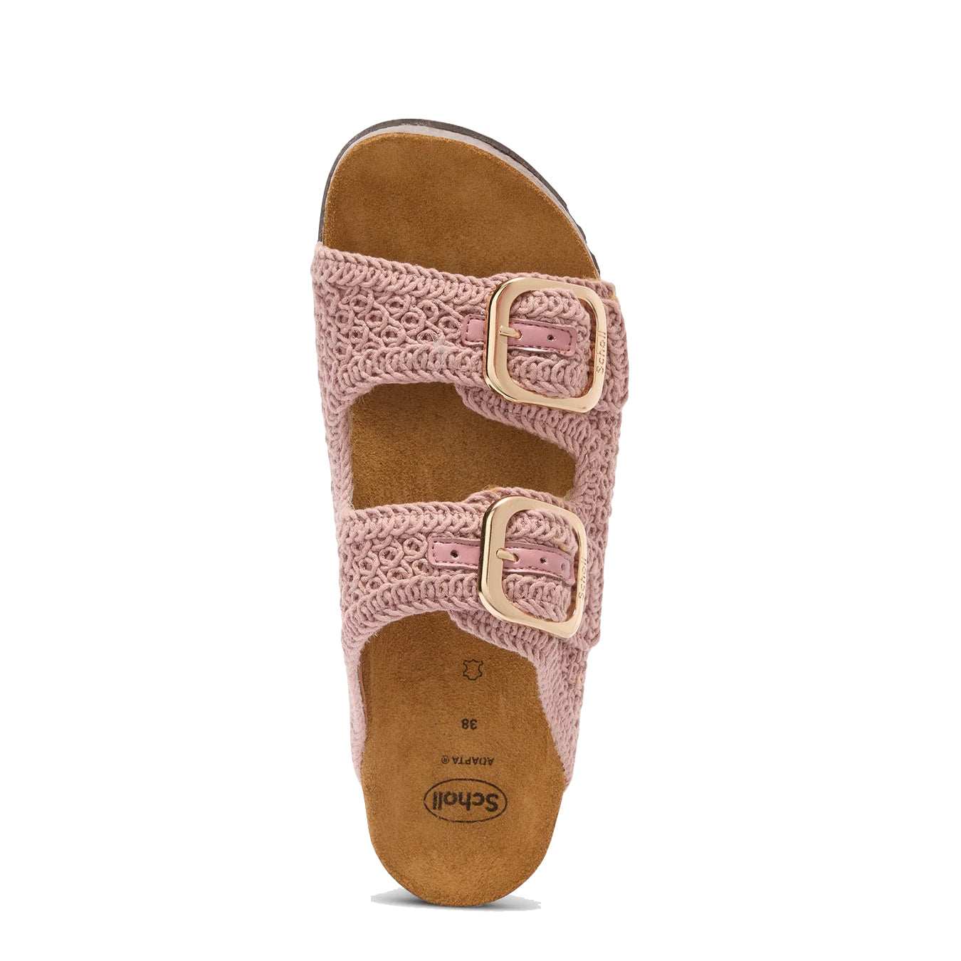 Scholl Womens Noelle Cork Sandals Pink