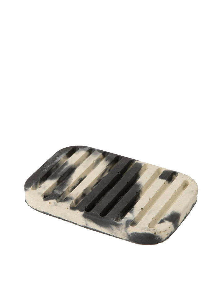 Smith And Goat Concrete Soap Dish Charcoal / White Smith And Goat