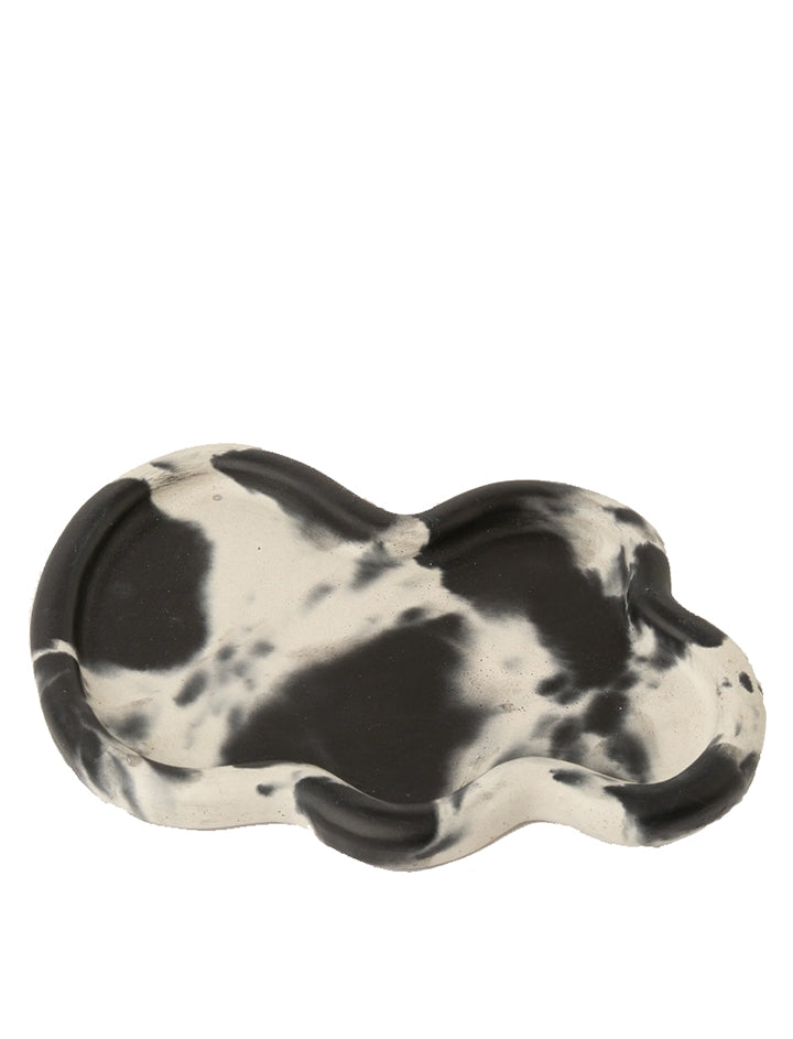 Smith And Goat Wobble Concrete Tray Charcoal / White Smith And Goat